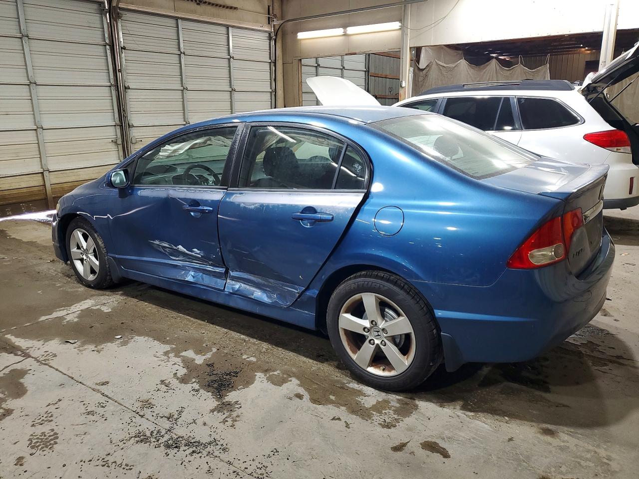 2010 Honda Civic Lx-s Синий vin: 2HGFA1F66AH508772