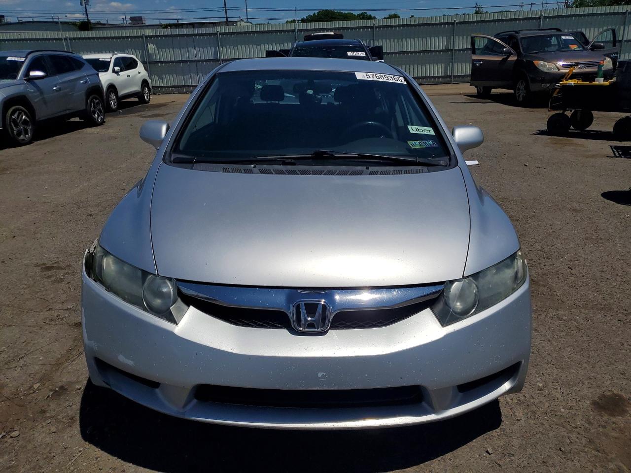 2010 Honda Civic Lx-s Silver vin: 2HGFA1F66AH538354