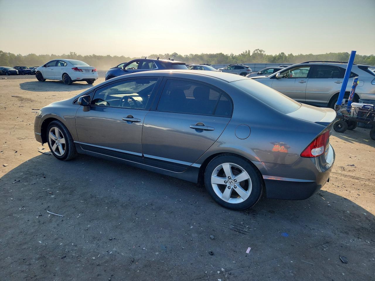 2010 Honda Civic Lx-s Серый vin: 2HGFA1F66AH540606