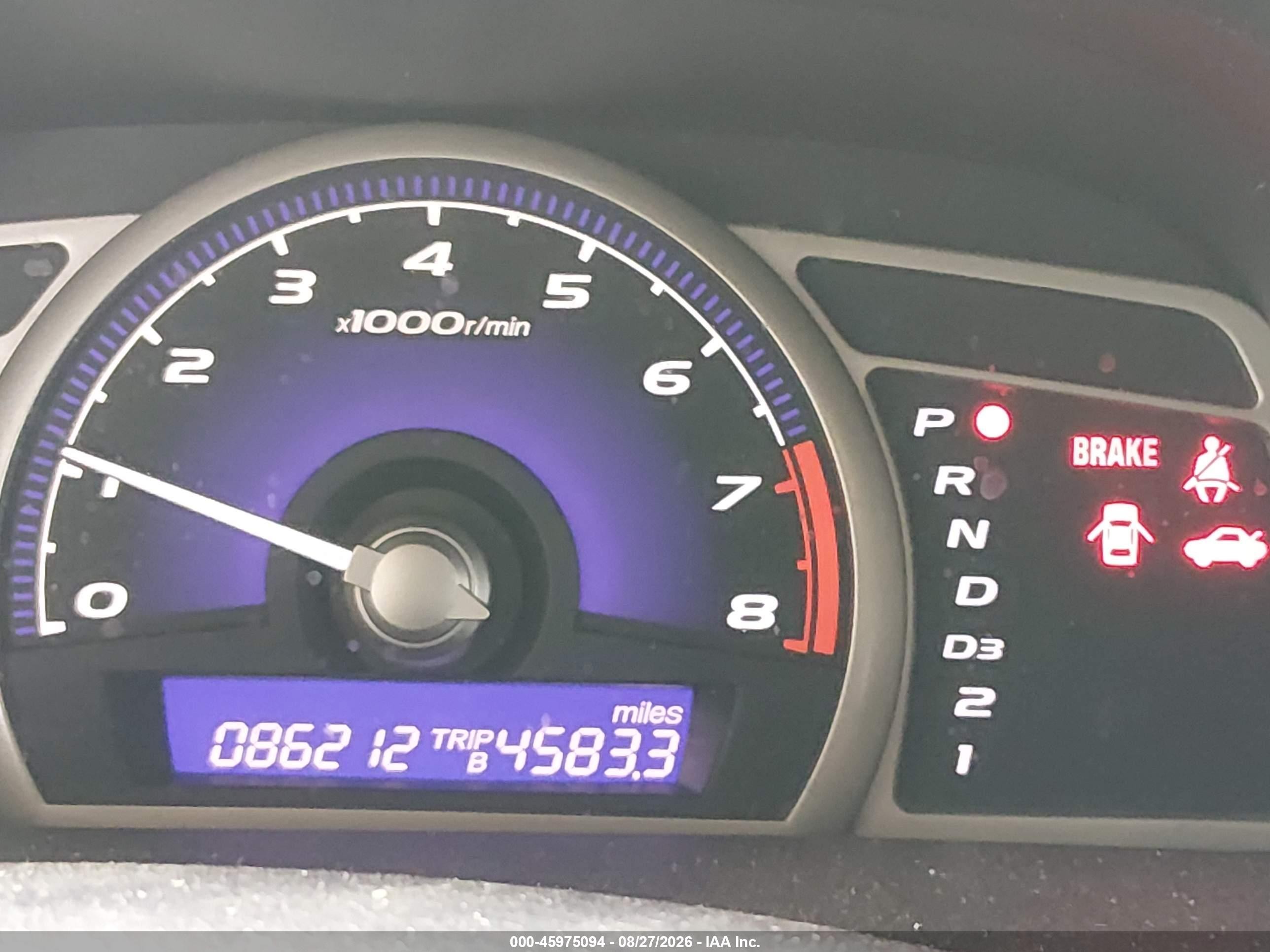 2011 Honda Civic Lx-s Red vin: 2HGFA1F66BH543040