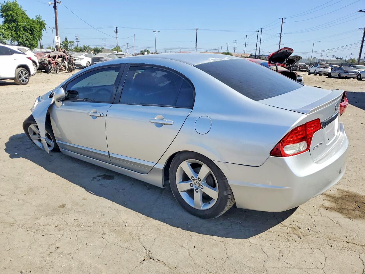 2011 Honda Civic Lx-s Silver vin: 2HGFA1F66BH544270