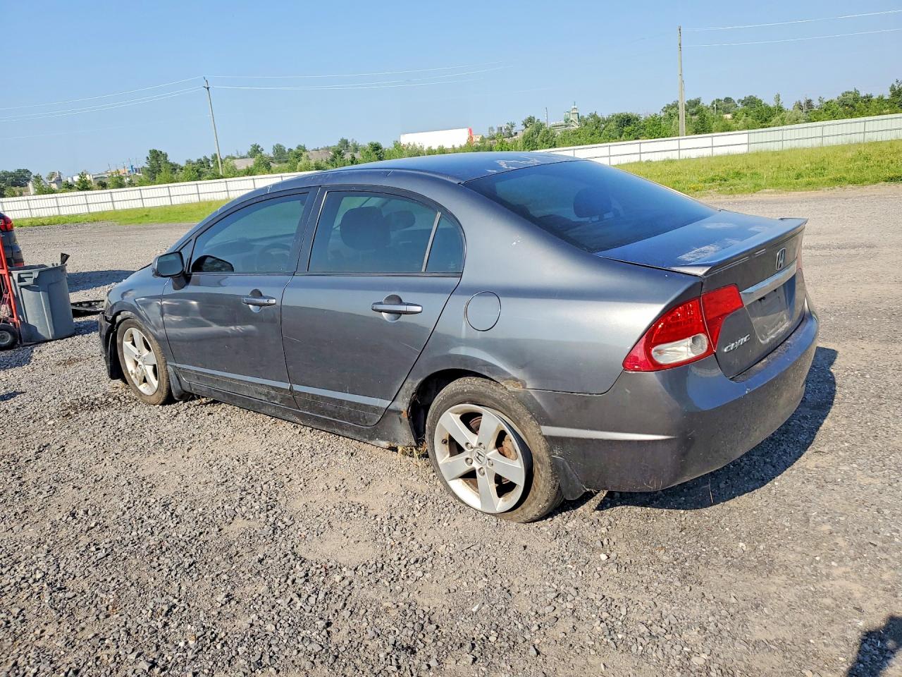 2010 Honda Civic Lx-s Gray vin: 2HGFA1F67AH020124