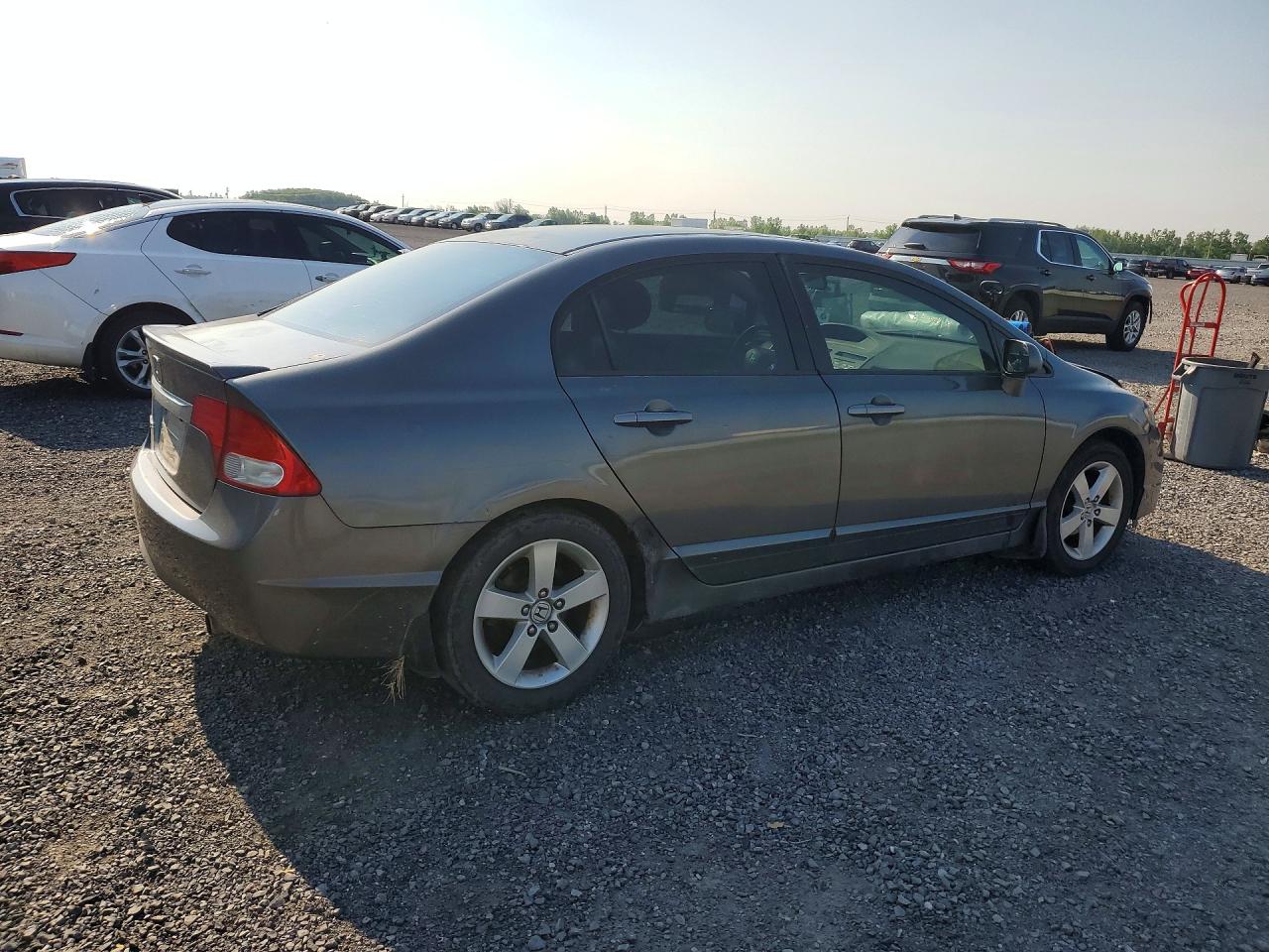 2010 Honda Civic Lx-s Gray vin: 2HGFA1F67AH020124