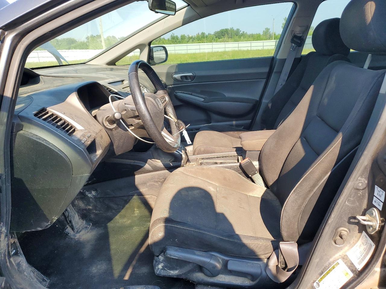 2010 Honda Civic Lx-s Gray vin: 2HGFA1F67AH020124