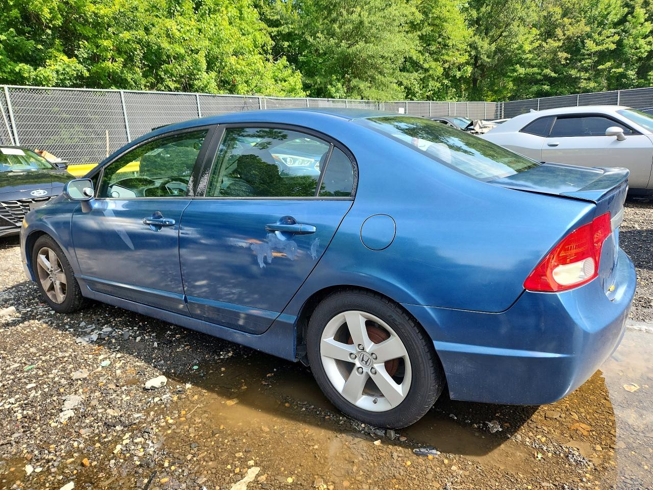 2010 Honda Civic Lx-s Blue vin: 2HGFA1F67AH503497