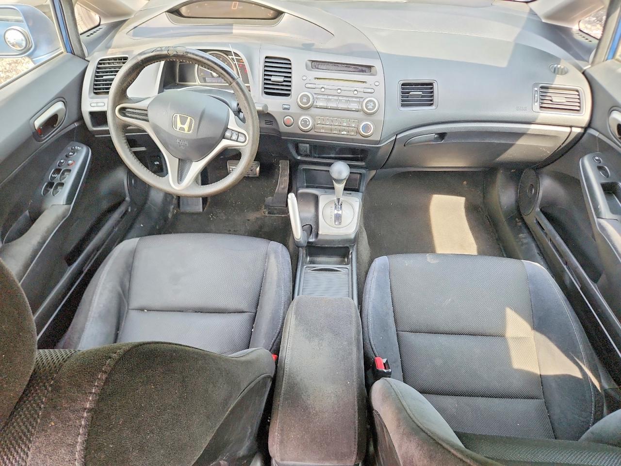 2010 Honda Civic Lx-s Blue vin: 2HGFA1F67AH503497