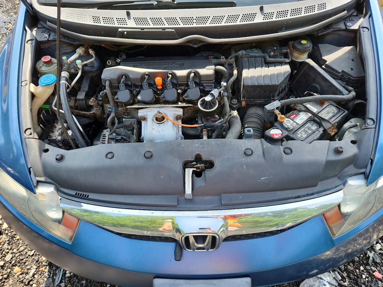 2010 Honda Civic Lx-s Blue vin: 2HGFA1F67AH503497
