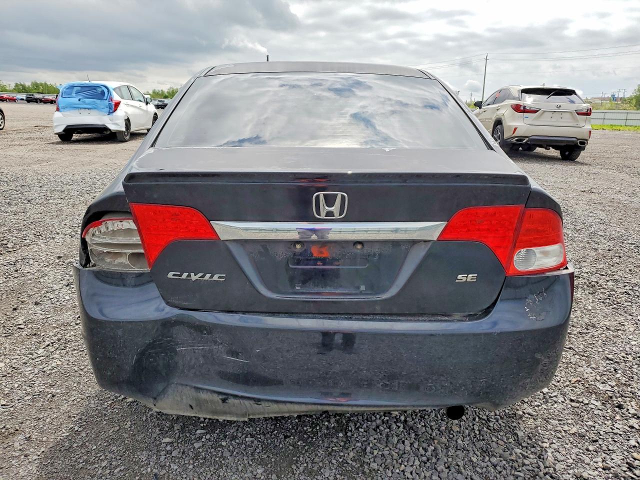 2011 Honda Civic Se Черный vin: 2HGFA1F67BH007374