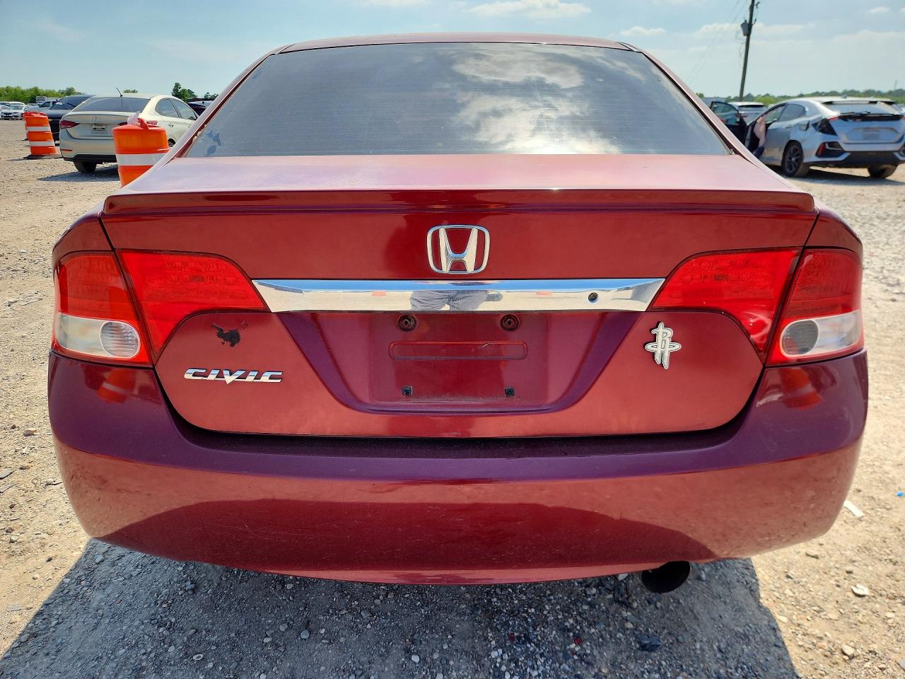 2011 Honda Civic Lx-s Maroon vin: 2HGFA1F67BH511150
