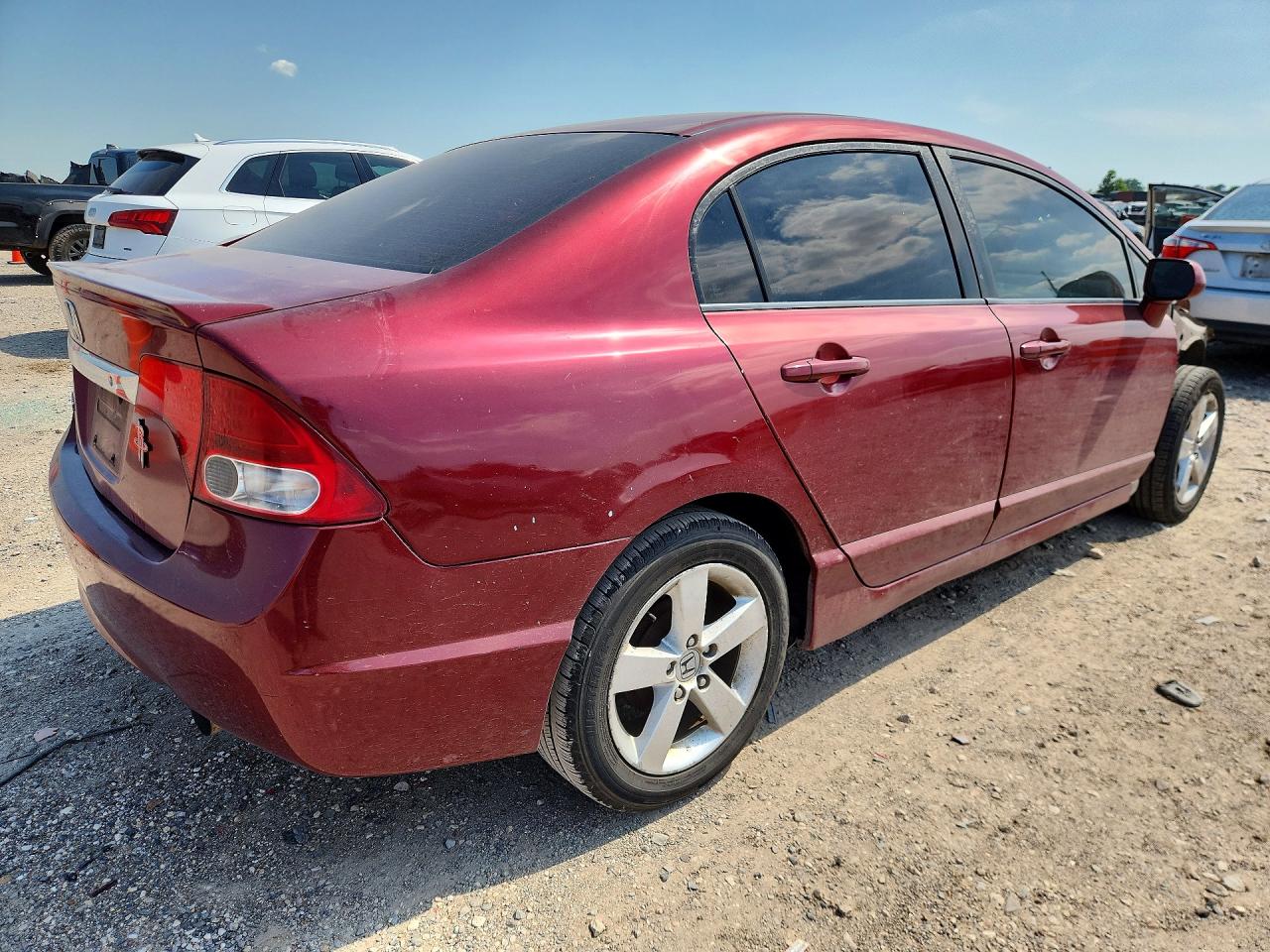 2011 Honda Civic Lx-s Maroon vin: 2HGFA1F67BH511150
