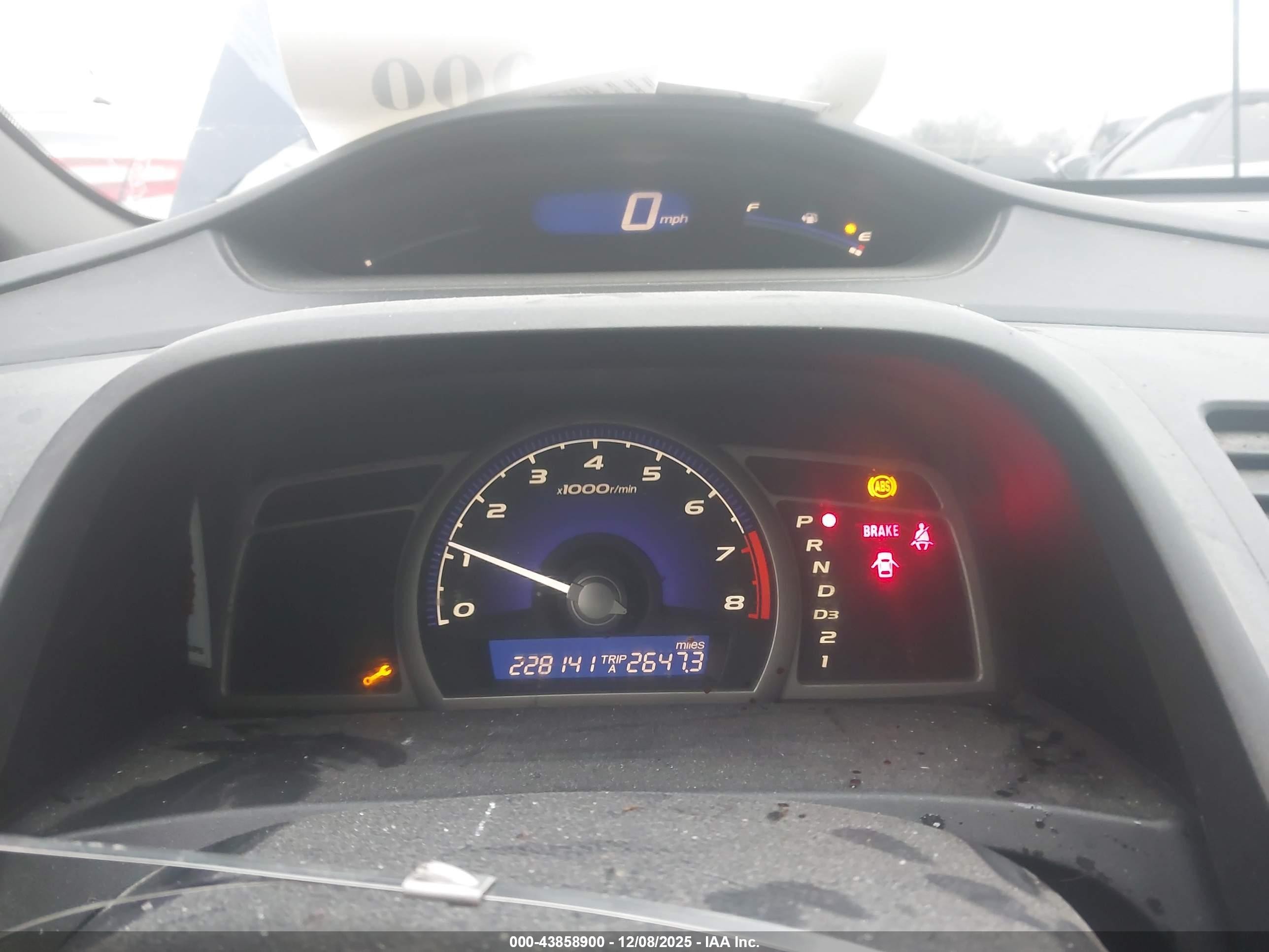 2011 Honda Civic Lx-s Blue vin: 2HGFA1F67BH524447