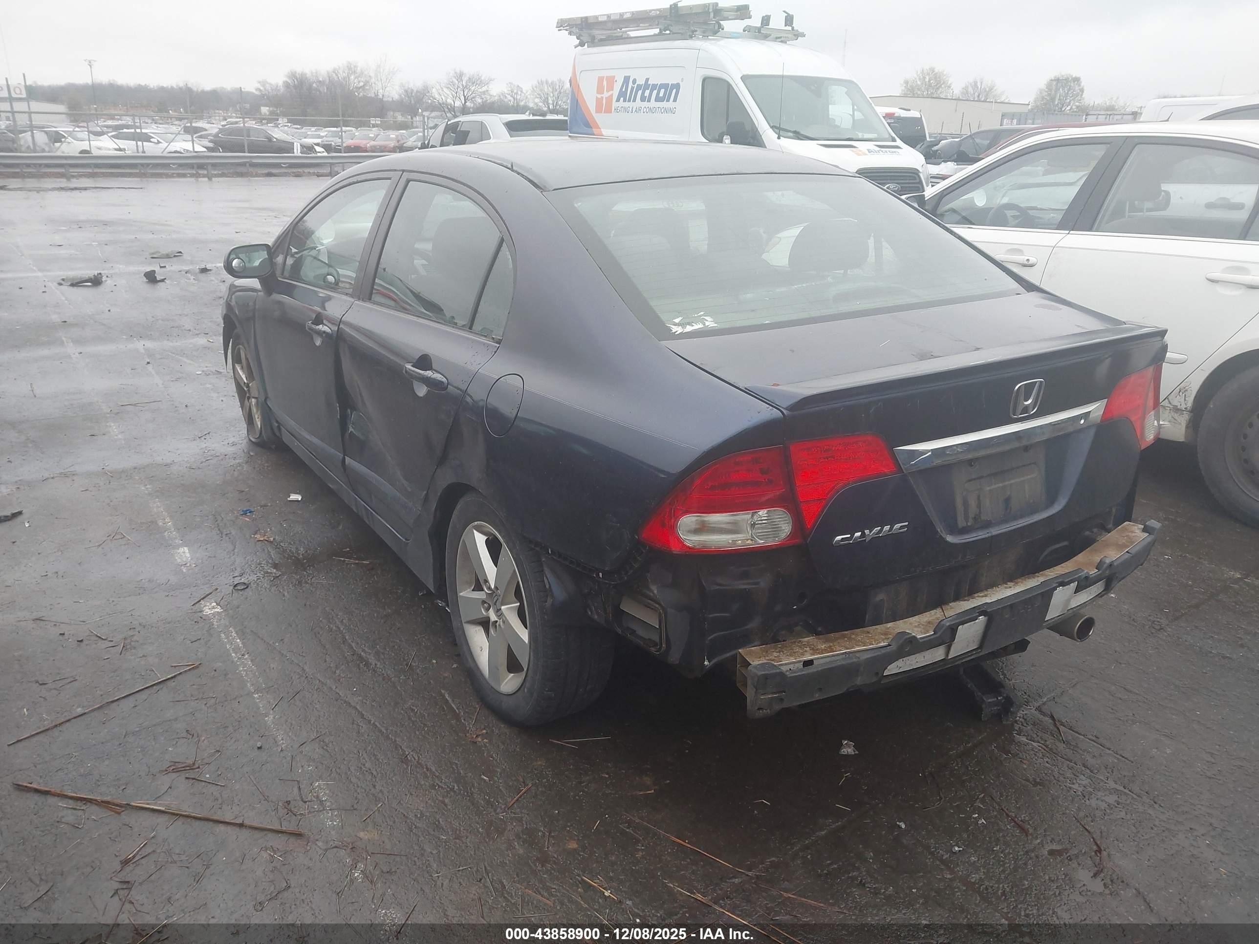 2011 Honda Civic Lx-s Blue vin: 2HGFA1F67BH524447