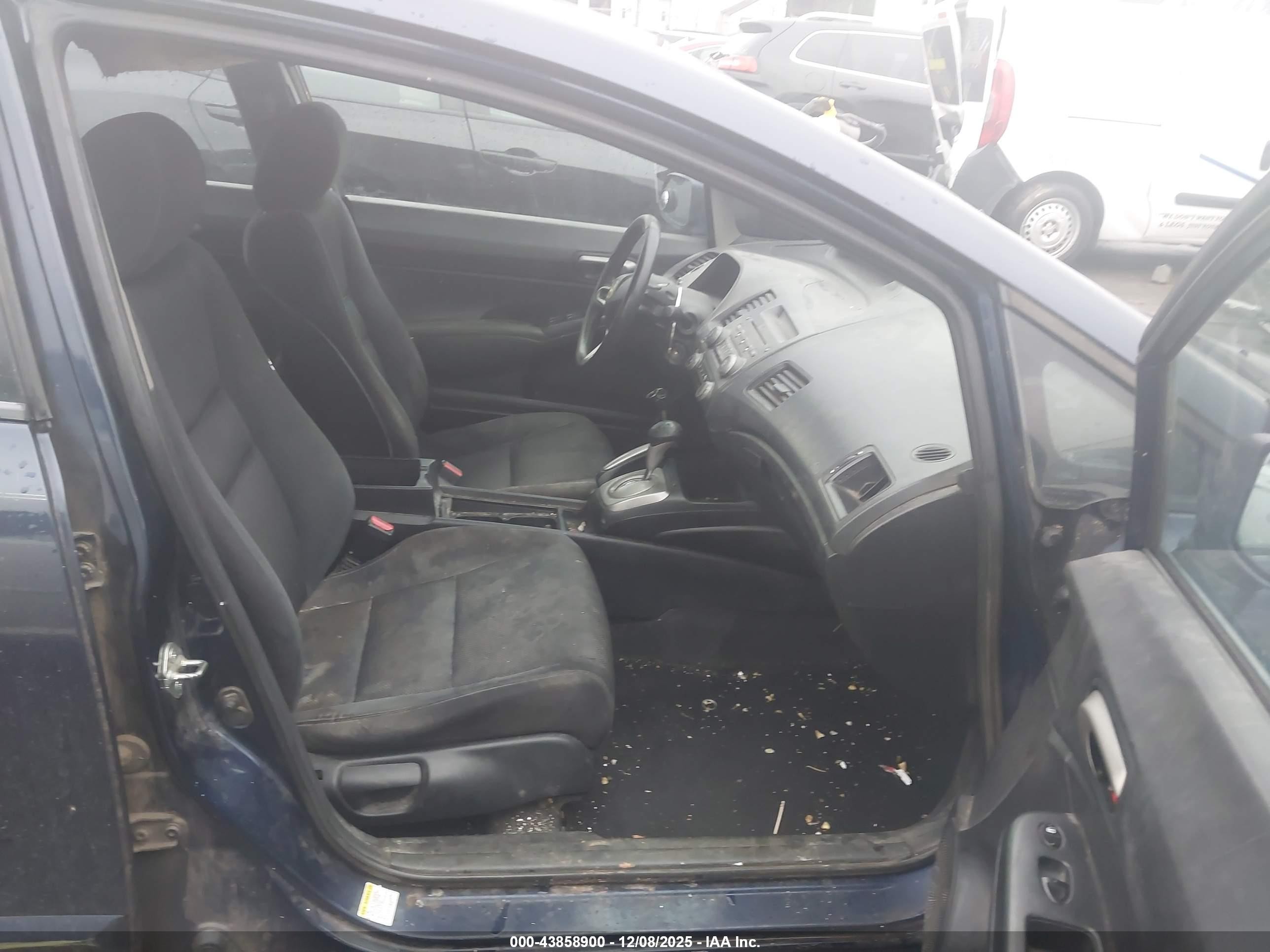 2011 Honda Civic Lx-s Blue vin: 2HGFA1F67BH524447