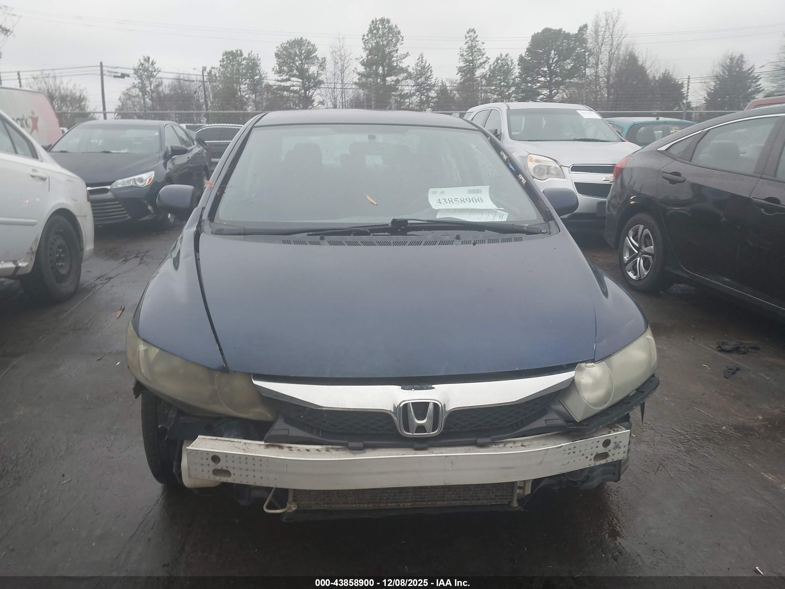 2011 Honda Civic Lx-s Blue vin: 2HGFA1F67BH524447