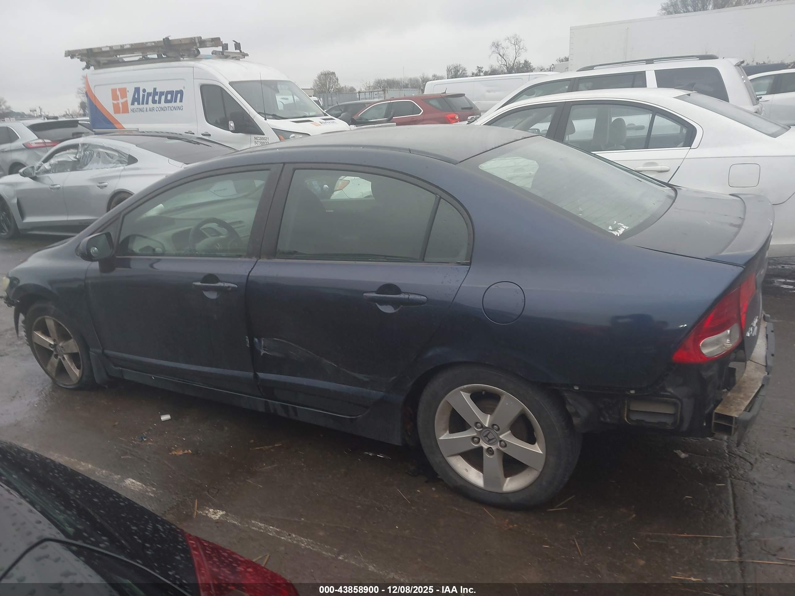 2011 Honda Civic Lx-s Blue vin: 2HGFA1F67BH524447