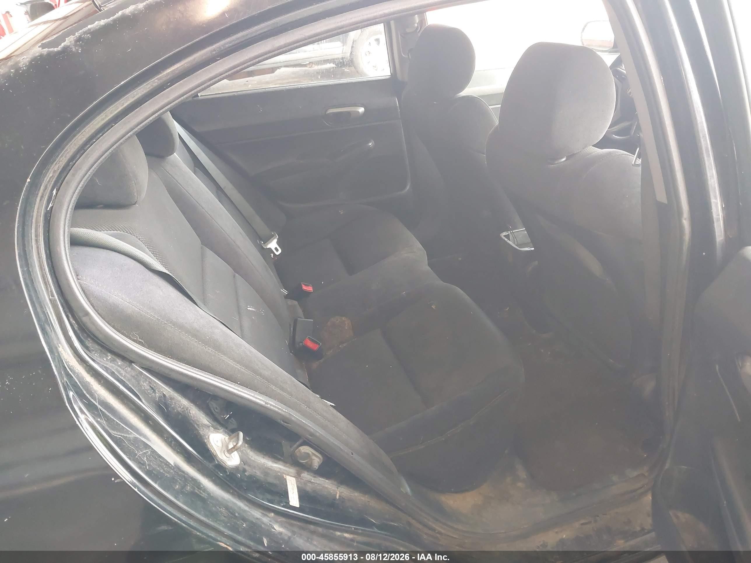 2011 Honda Civic Lx-s Black vin: 2HGFA1F67BH539840