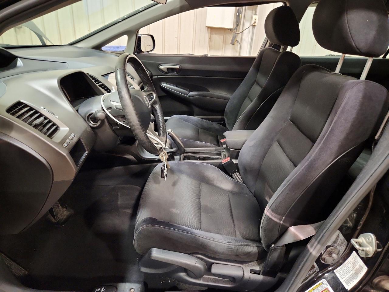 2011 Honda Civic Lx-s Black vin: 2HGFA1F67BH544309