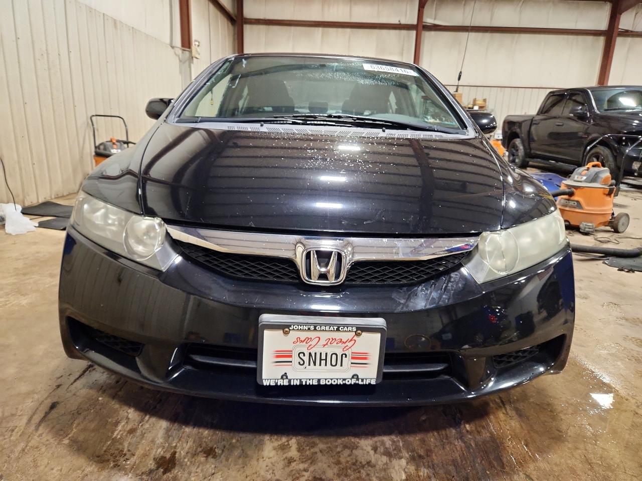 2011 Honda Civic Lx-s Black vin: 2HGFA1F67BH544309