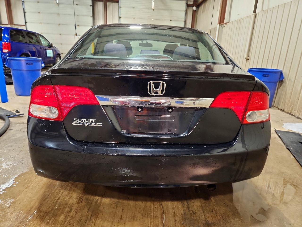 2011 Honda Civic Lx-s Black vin: 2HGFA1F67BH544309