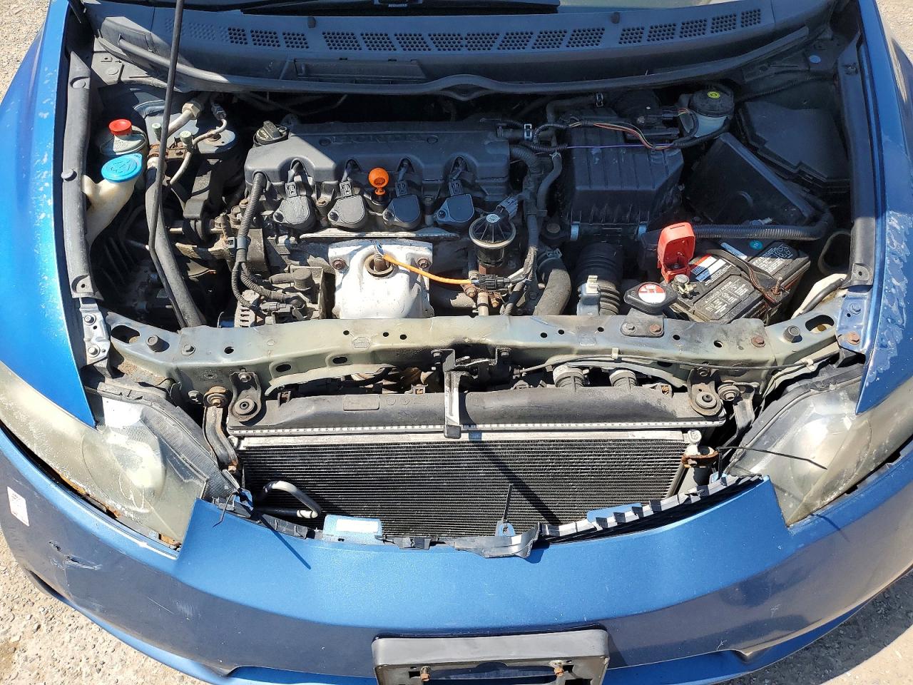 2010 Honda Civic Lx-s Blue vin: 2HGFA1F68AH004644