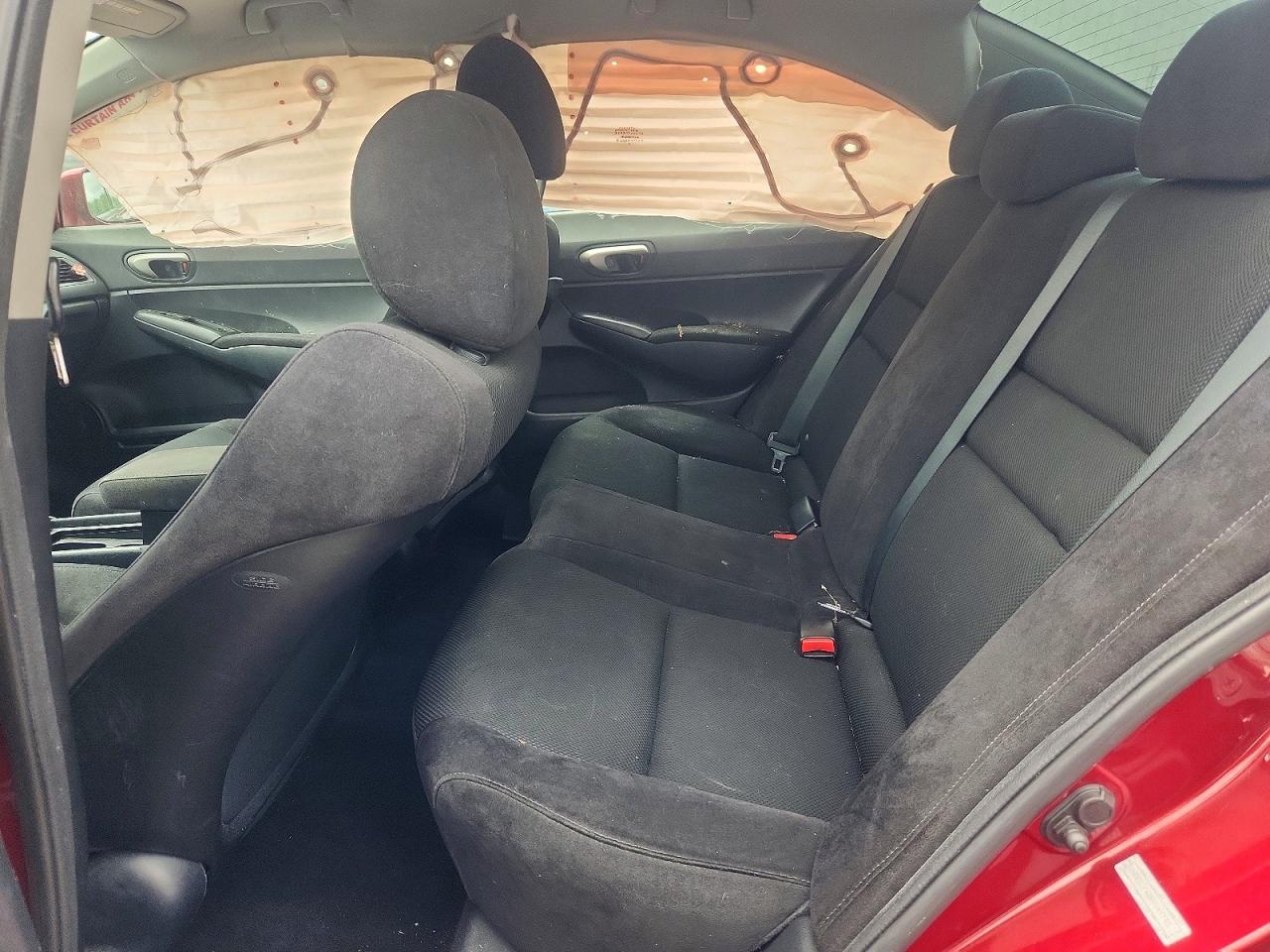 2011 Honda Civic Lx-s Red vin: 2HGFA1F68BH549745