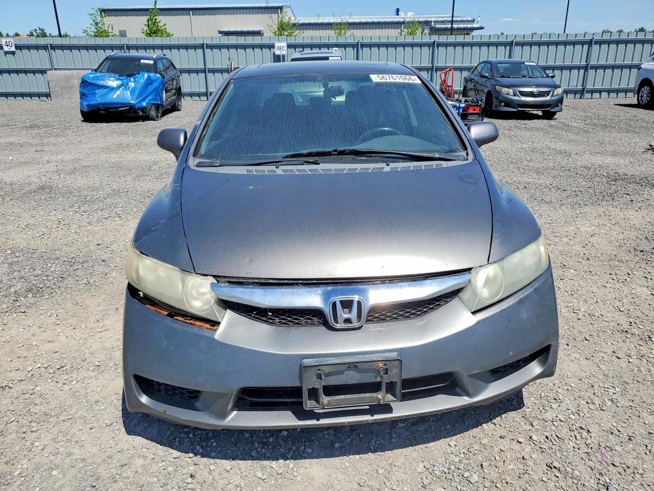 2010 Honda Civic Lx-s Gray vin: 2HGFA1F69AH008329