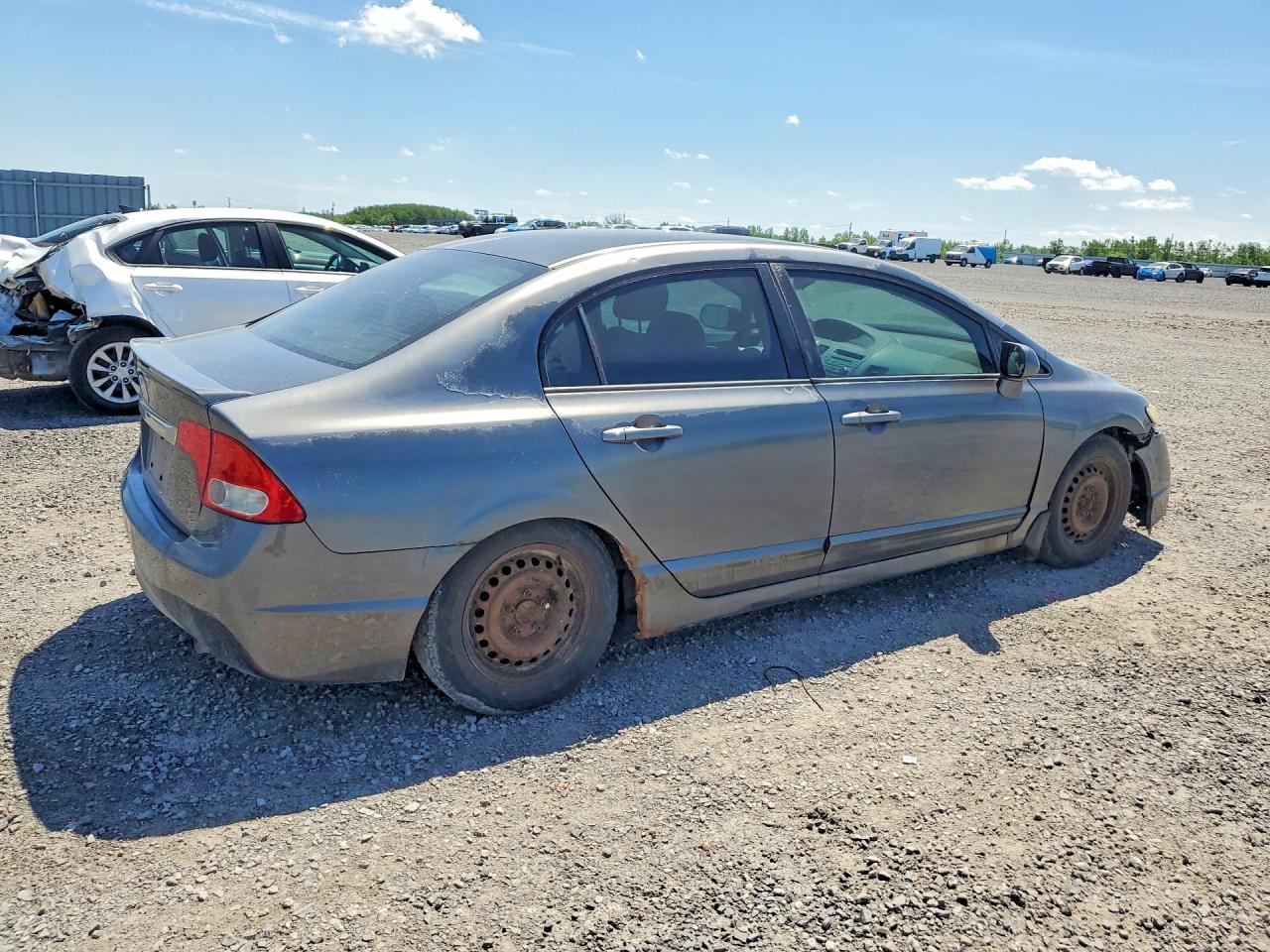 2010 Honda Civic Lx-s Gray vin: 2HGFA1F69AH008329