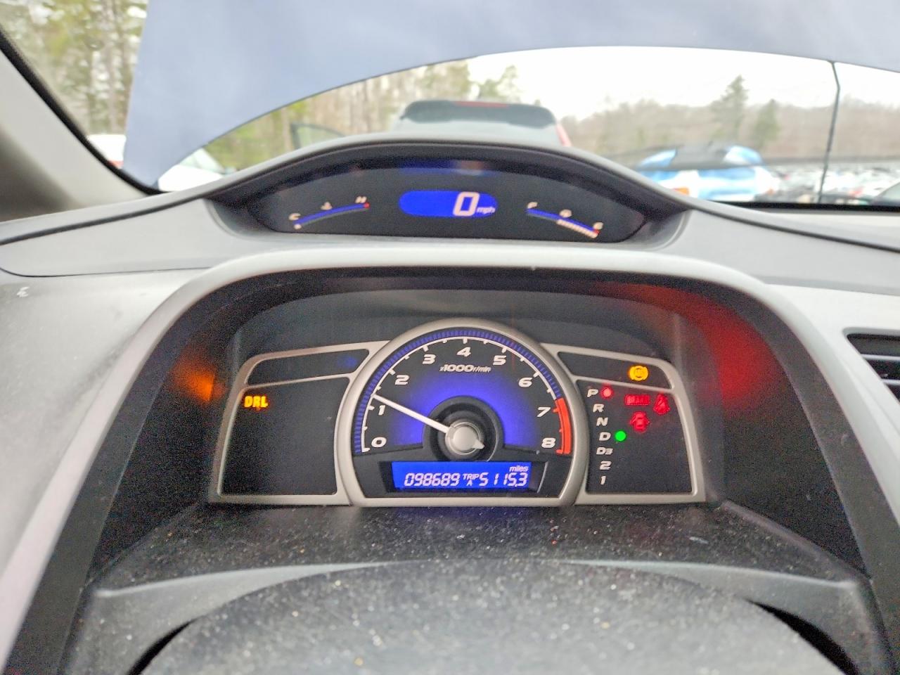 2010 Honda Civic Blue vin: 2HGFA1F69AH573437