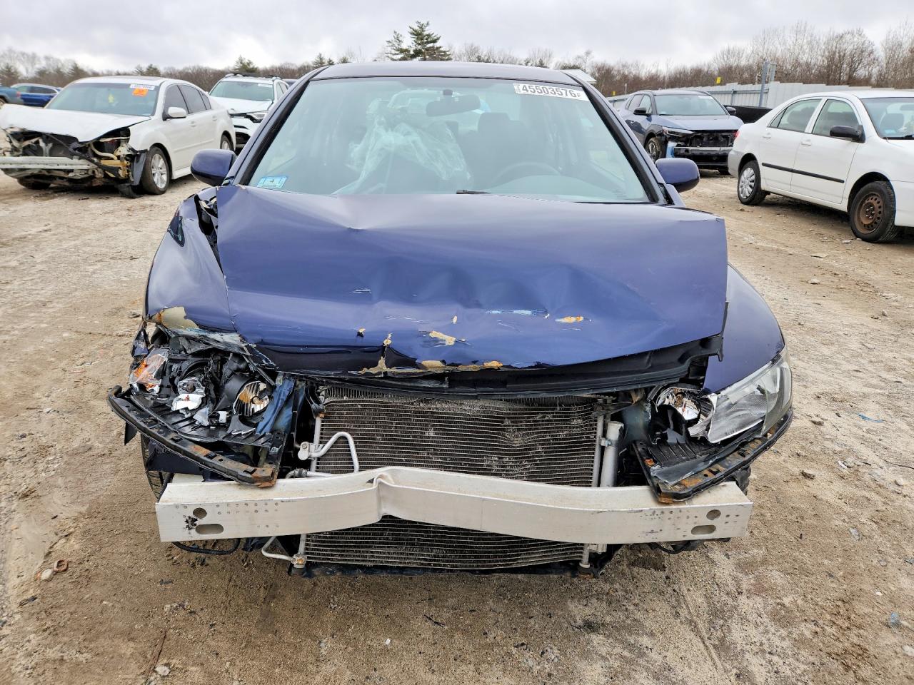 2010 Honda Civic Blue vin: 2HGFA1F69AH573437