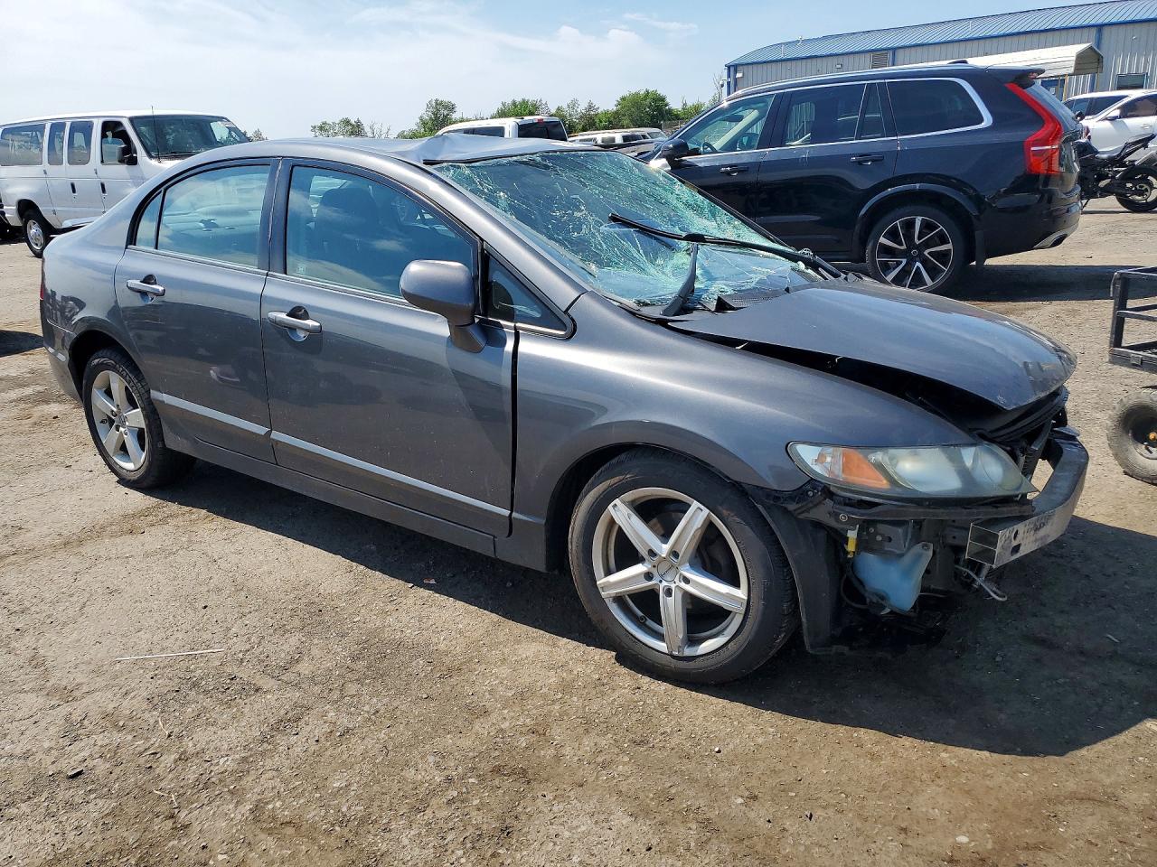 2011 Honda Civic Lx-s Серый vin: 2HGFA1F69BH520125