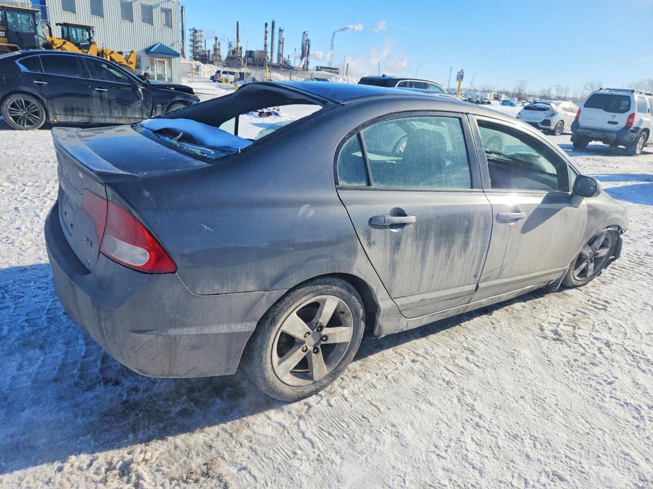 2011 Honda Civic Lx-s Brown vin: 2HGFA1F6XBH001634
