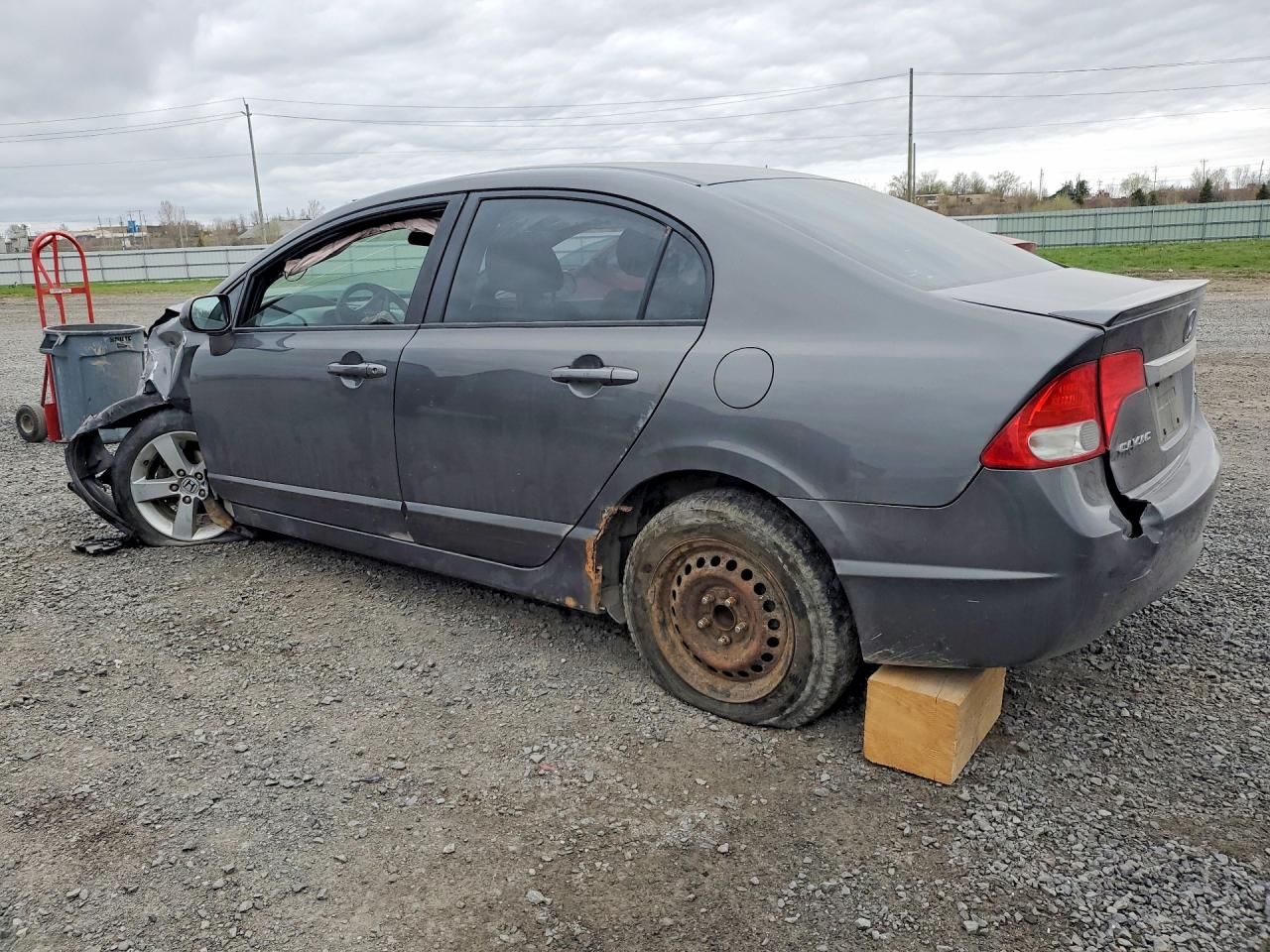 2011 Honda Civic Lx-s Gray vin: 2HGFA1F6XBH001648