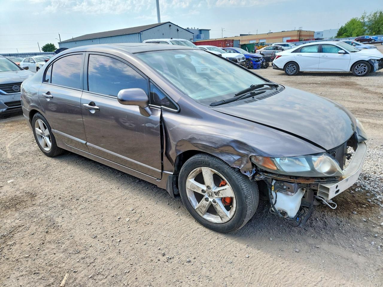 2011 Honda Civic Lx-s Gray vin: 2HGFA1F6XBH005375