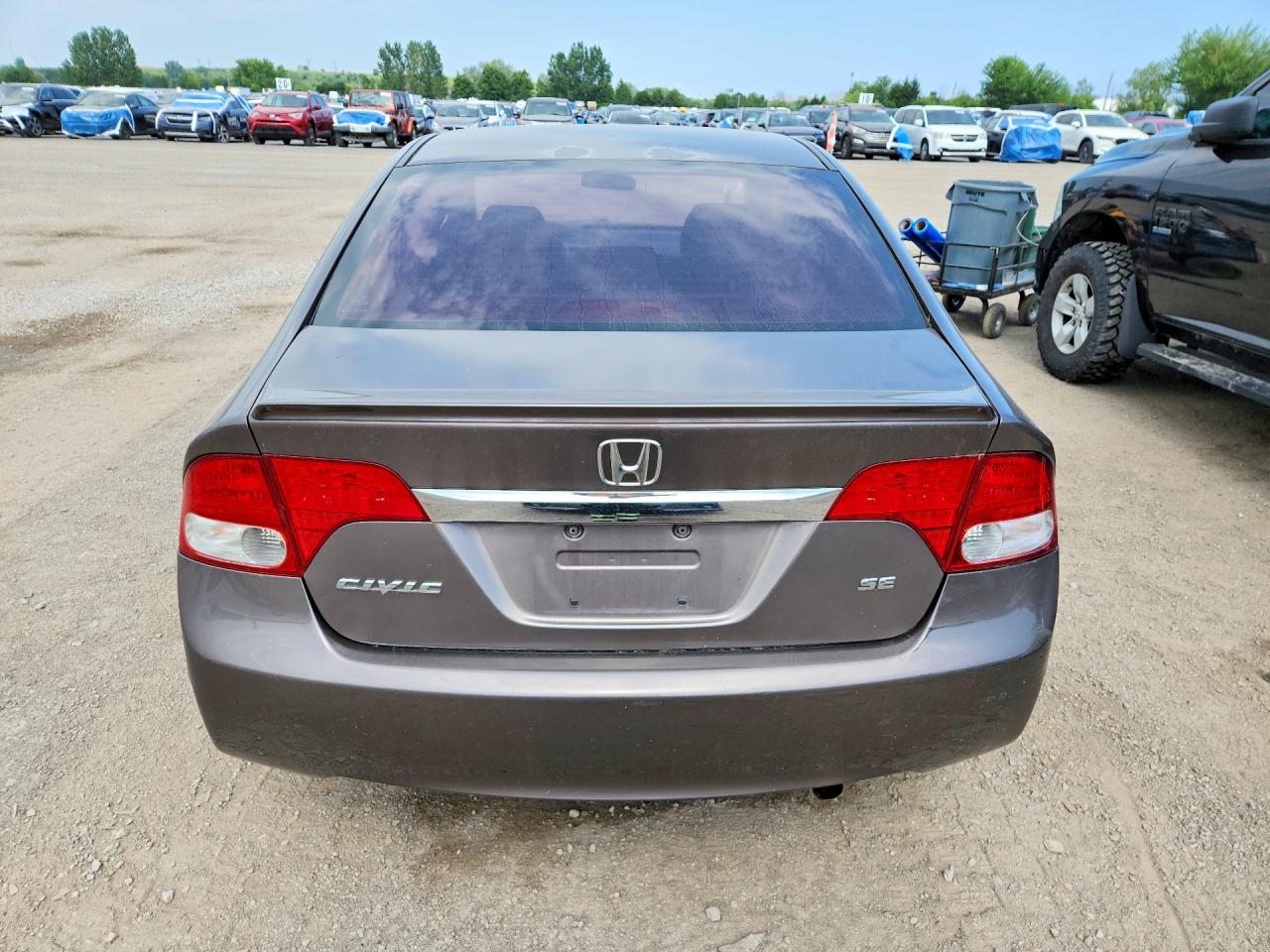2011 Honda Civic Lx-s Gray vin: 2HGFA1F6XBH005375
