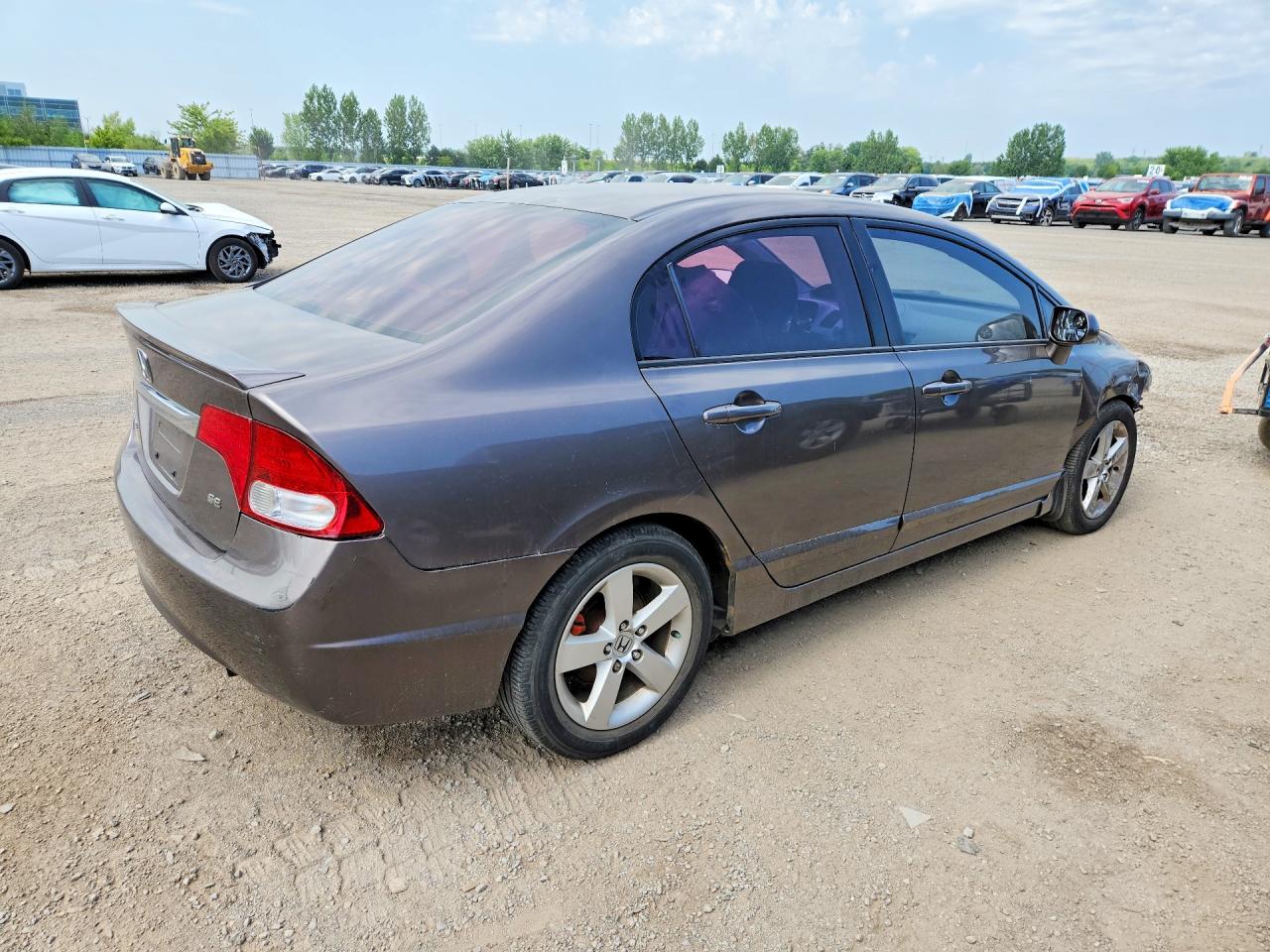 2011 Honda Civic Lx-s Gray vin: 2HGFA1F6XBH005375