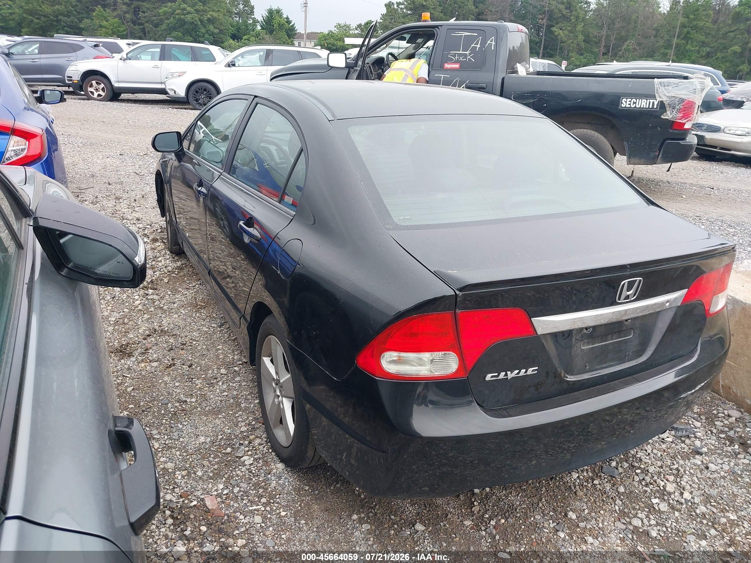 2011 Honda Civic Lx-s Black vin: 2HGFA1F6XBH512065