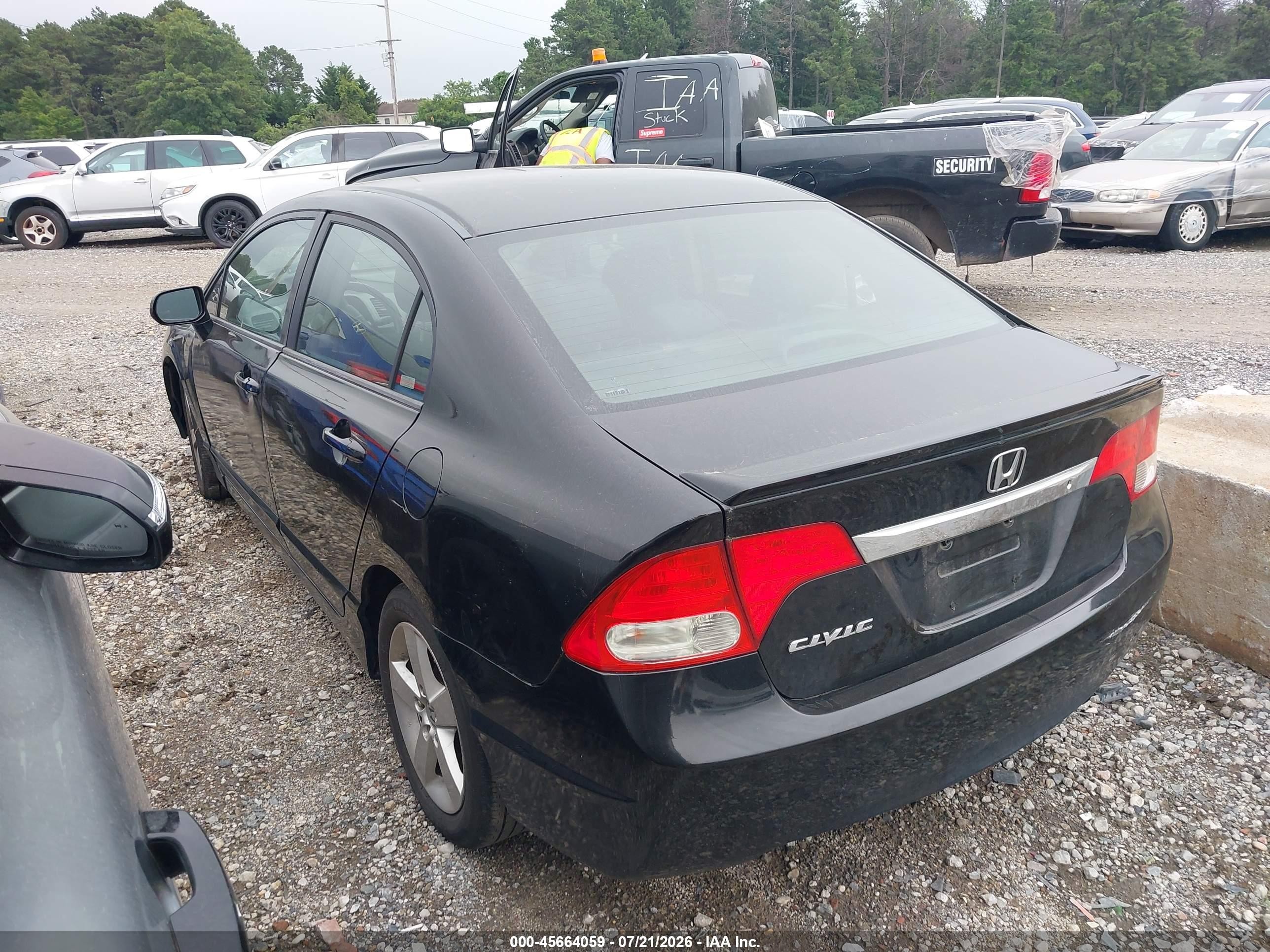 2011 Honda Civic Lx-s Black vin: 2HGFA1F6XBH512065