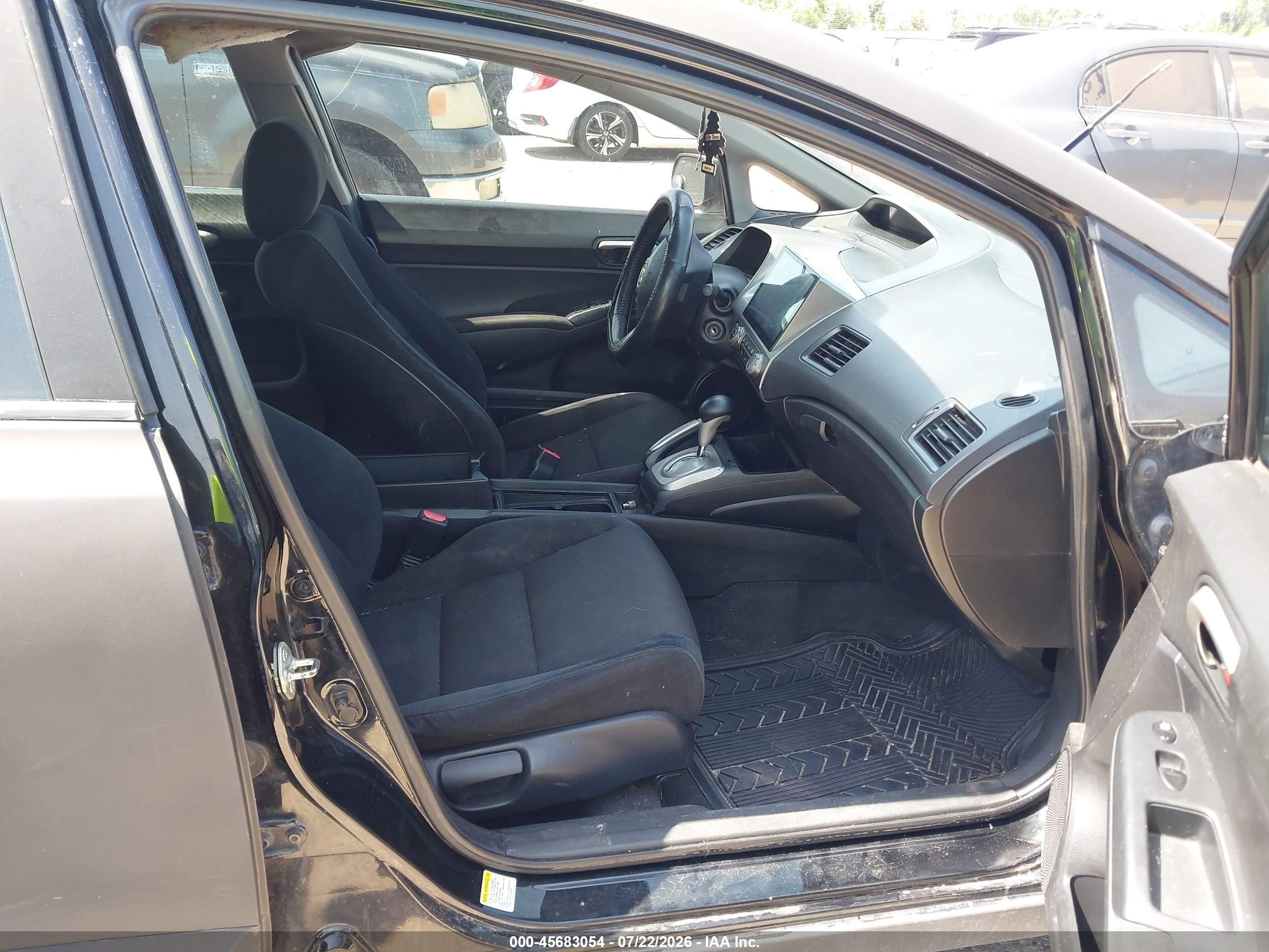 2011 Honda Civic Lx-s Black vin: 2HGFA1F6XBH512518