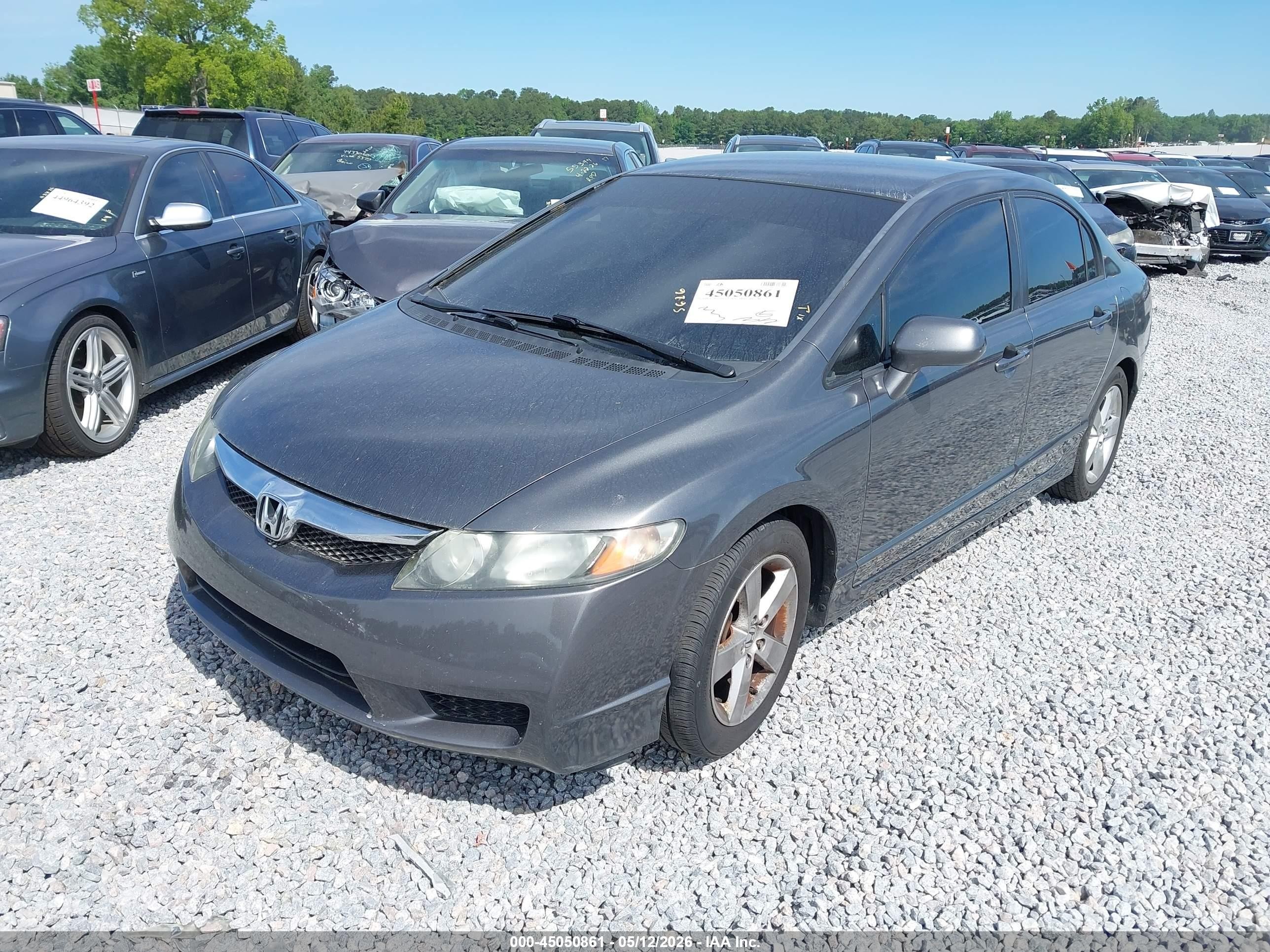 2011 Honda Civic Lx-s Серый vin: 2HGFA1F6XBH523020