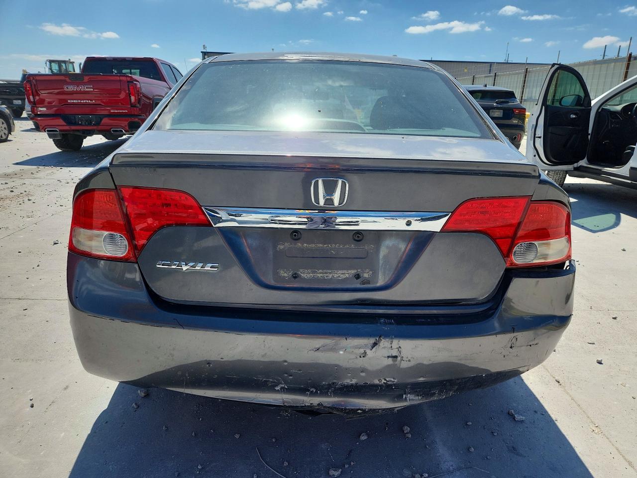2011 Honda Civic Lx-s Gray vin: 2HGFA1F6XBH528119