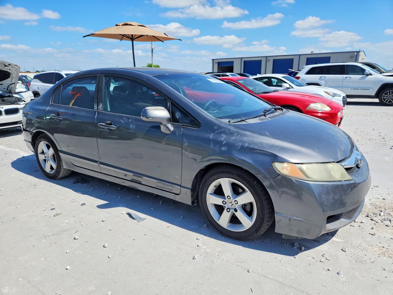 2011 Honda Civic Lx-s Gray vin: 2HGFA1F6XBH528119
