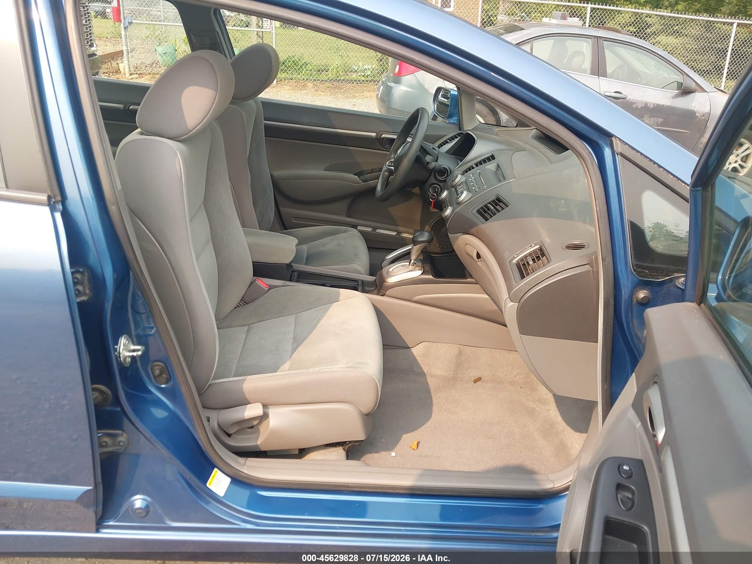 2010 Honda Civic Ex Blue vin: 2HGFA1F80AH509420
