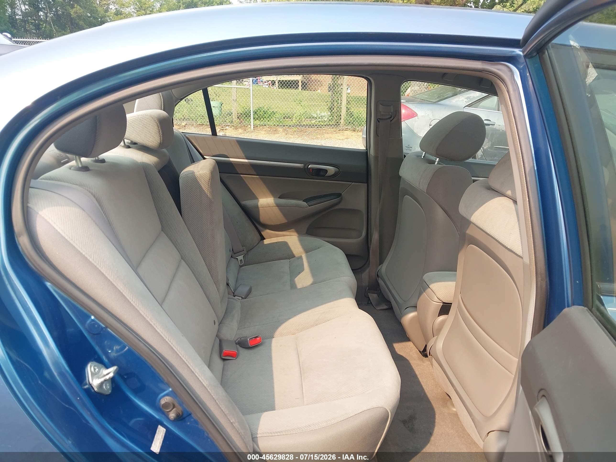 2010 Honda Civic Ex Blue vin: 2HGFA1F80AH509420
