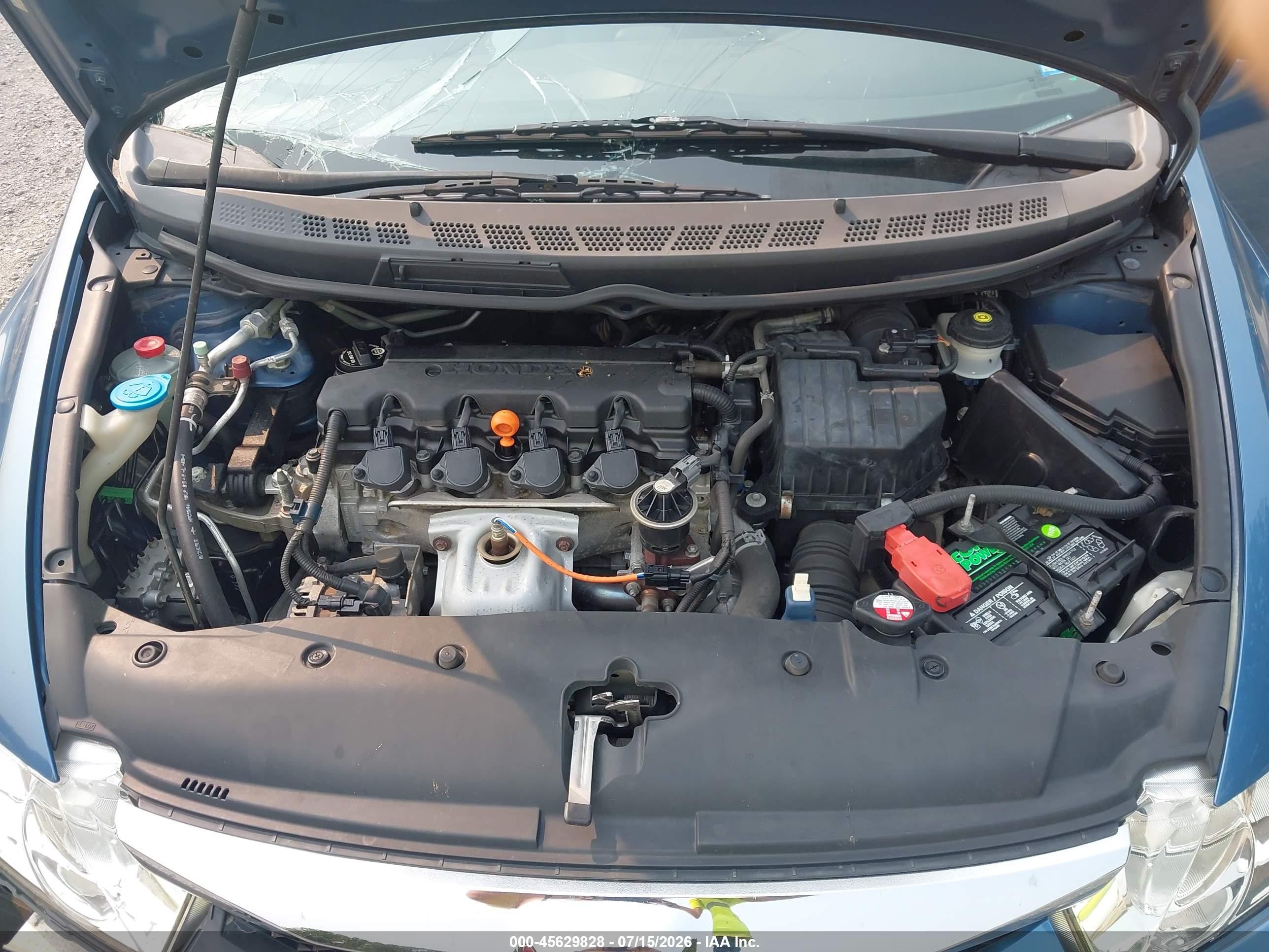 2010 Honda Civic Ex Blue vin: 2HGFA1F80AH509420