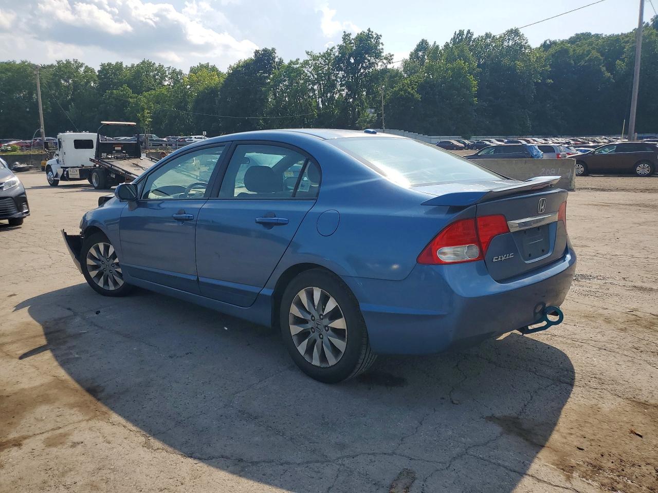 2010 Honda Civic Ex Blue vin: 2HGFA1F80AH520692