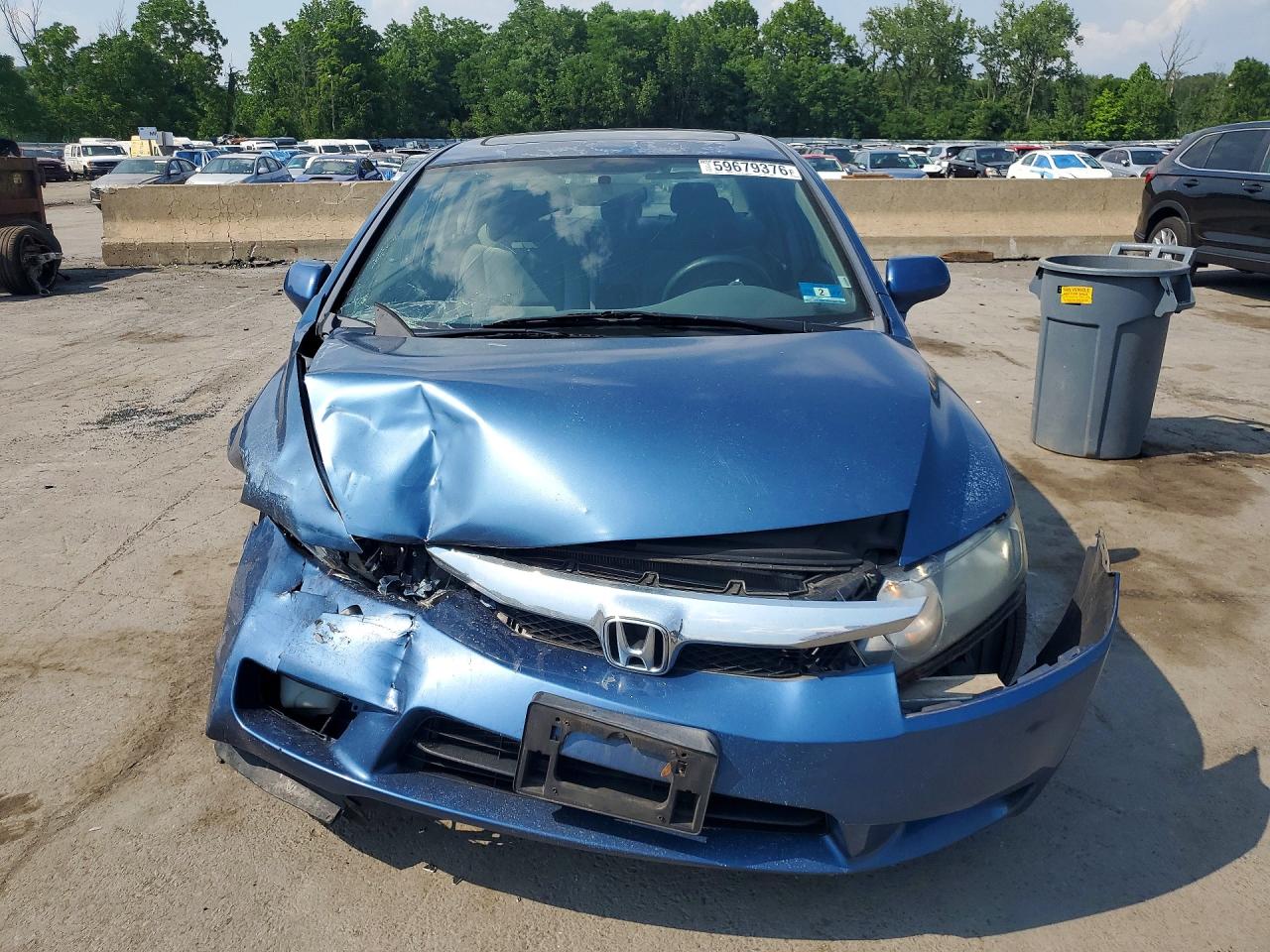 2010 Honda Civic Ex Blue vin: 2HGFA1F80AH520692