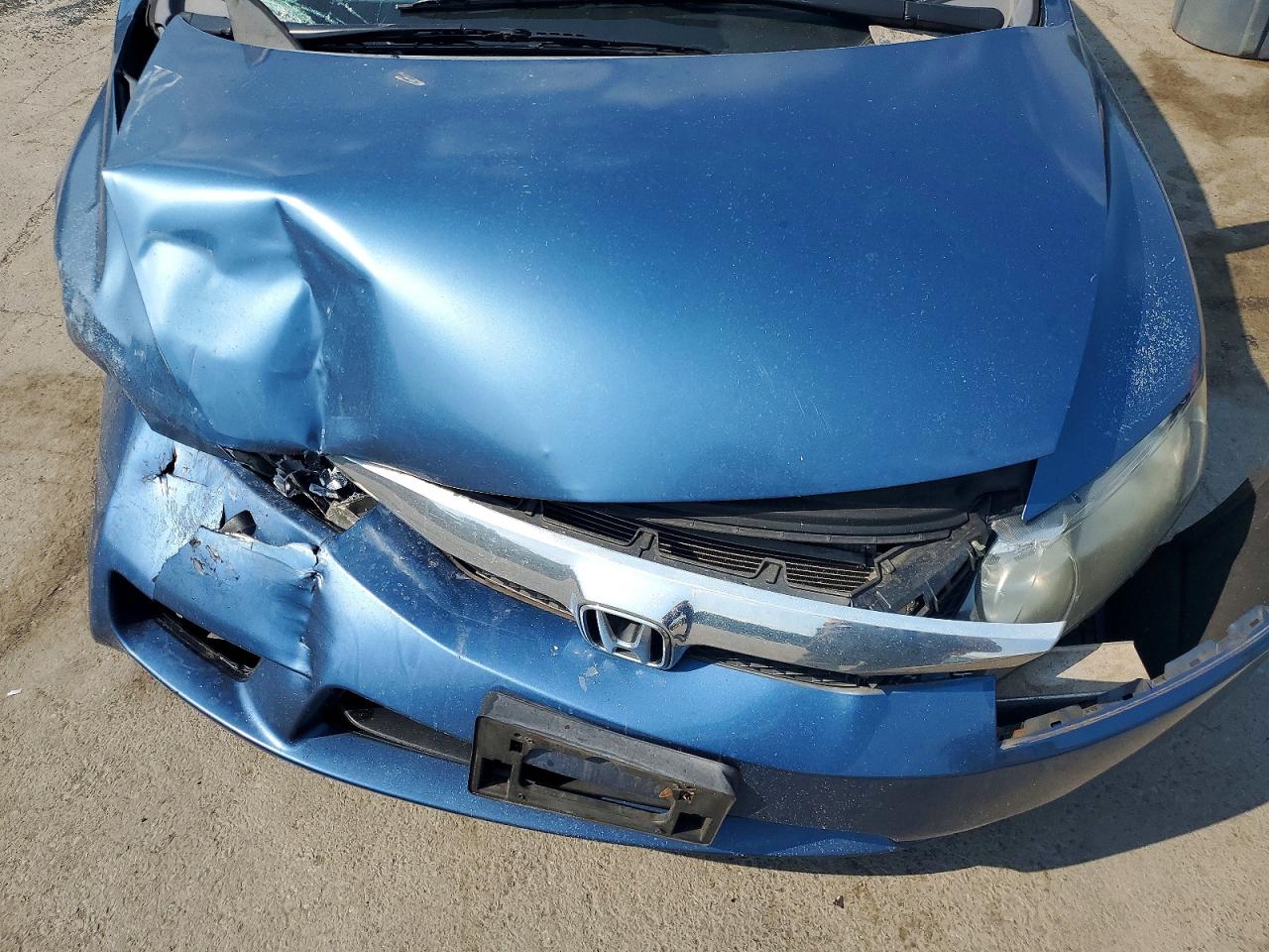 2010 Honda Civic Ex Blue vin: 2HGFA1F80AH520692