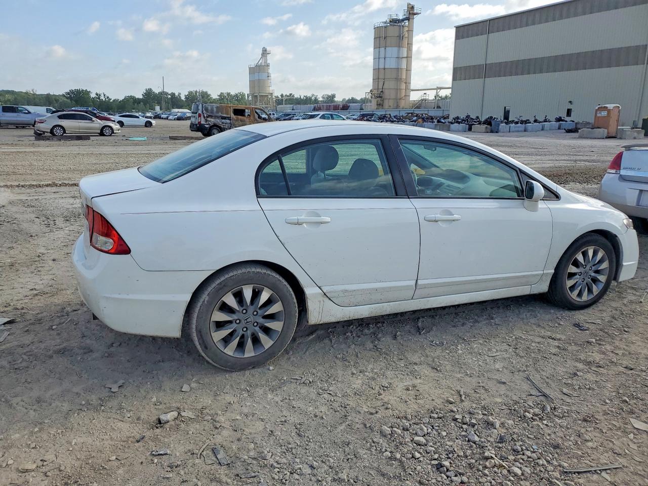 2010 Honda Civic Ex White vin: 2HGFA1F80AH522412