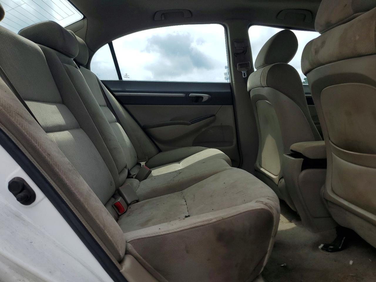 2010 Honda Civic Ex White vin: 2HGFA1F80AH553272