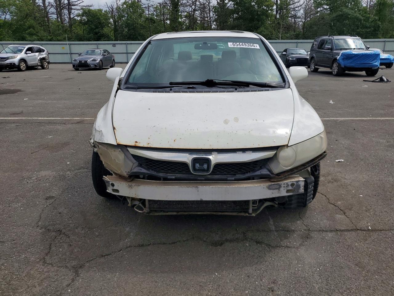 2010 Honda Civic Ex White vin: 2HGFA1F80AH553272